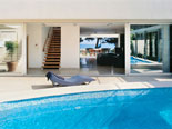 Luxury seafront villa in Bol - the pool