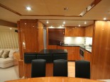 Sunseeker 75 Kitchen - Luxury Yacht Rental Split Croatia