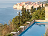 View from the pool of this Dubrovnik villa