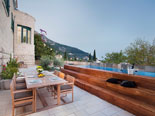 View from the terrace of this Dubrovnik villa