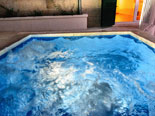 Jacuzzi in the luxury design villa in Dubrovnik