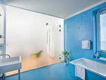 En-suite bathroom of this bedroom in the design luxury villa in Dubrovnik
