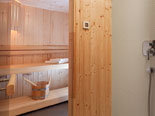 Sauna in the Dubrovnik design luxury villa