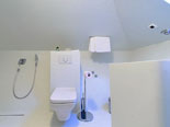 En-suite bathroom of the attic bedroom of this five stars Dubrovnik villa