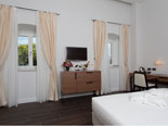 Bedroom in the Dubrovnik luxury residence villa on Lopud Island 