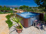 Jacuzzi in Brac holiday villa