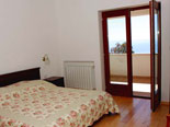 Bedroom in villa in Ičići in Croatia