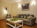 Living room in villa with pool for rent in Hvar town in Dalmatia - Croatia