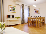 Dining room in villa with pool for rent in Hvar town in Dalmatia - Croatia