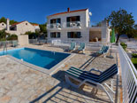 Dalmatian stone house rental villa in Sumartin on Brač Island 