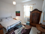 Front upstairs bedroom in house in Stari Grad on Hvar island in Dalmatia