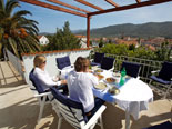 View from terrace of the Stari Grad holiday house for rent