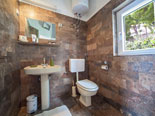 Bathroom in villa in Baska voda on Makarska riviera