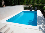 Pool in villa in Baska voda 