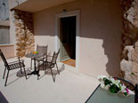 Terrace in Omiš holiday house 