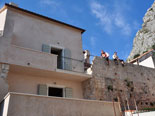 View on the Omiš rental house