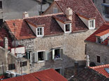 View on the Omiš rental house