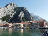 Old town core of Omiš 