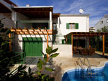 Front view of a 4 bedroom Croatian villa with pool for rent in Hvar Dalmatia Croatia