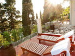 Terrace of the holiday house for rent in Dubrovnik