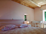 Bedroom in the holiday house for rent in Dubrovnik in Croatia