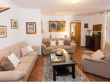 Living room in the 16th century Dubrovnik rental villa 