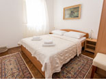 Second double bedroom on the first floor of this Dubrovnik villa for rent