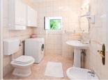 Another bathroom on the first floor in this villa for holiday in Dubrovnik 