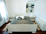 Double bedroom in this holiday villa with pool on Hvar isalnd