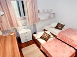 Twin bedroom in the Hvar villa
