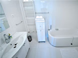Bathroom 1 in this Hvar holiday villa