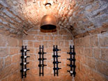 Wine cellar in Hvar holiday villa for rent