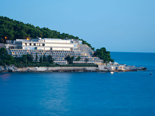 Five stars Hotel Dubrovnik Palace view acros the Lapad bay
