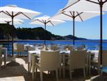 Beach bar Grota in five star Dubrovnik hotel Bellevue