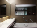 Presidential suite bathroom at the five stars and design hotel Lone in Rovinj Istria Croatia