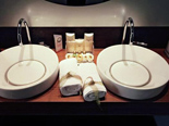 Bathroom in Presidential suite at Hotel Meliá Coral Adults Only in Umag Istria