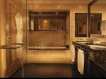 Luxury suite bathroom at the five stars Kempinski Hotel Adriatic Istria Croatia