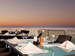 Restaurant Kanova terrace at the five stars Kempinski Hotel Adriatic Istria Croatia