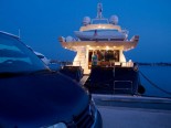 Azimut 80 by night - luxury motor yacht for charter Croatia in Sibenik and Dalmatia 