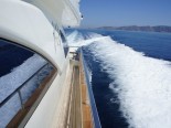 Azimut 80 detail - luxury motor yacht for charter Croatia in Sibenik and Dalmatia 