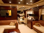 Azimut 80 salon - luxury motor yacht for charter Croatia in Sibenik and Dalmatia 