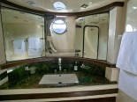 Azimut 80 bathroom - luxury motor yacht for charter Croatia in Sibenik and Dalmatia 