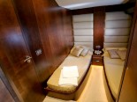 Azimut 80 twin bedroom - luxury motor yacht for charter Croatia in Sibenik and Dalmatia 