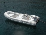 Jetboat Williams Novurania 5,50m on Azimut 80 - luxury motor yacht for charter in Sibenik and Dalmatia