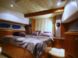 Double room on yacht for charter in Croatia