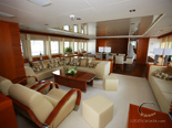 Master salon on luxury yacht for charter - 6 cabins / sleeps 12  