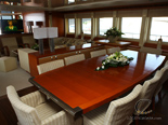 Master salon on luxury yacht for charter - 6 cabins / sleeps 12 