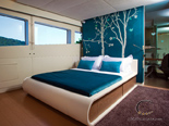 Double cabin on the luxury charter mega yacht in Croatia based in Split