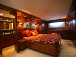 Double cabin on Navetta 30 Custom Line a luxury yacht for charter in Croatia