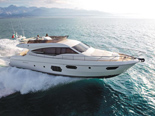 Ferretti 620 a luxury yacht for rental in Dubrovnik and Croatia
